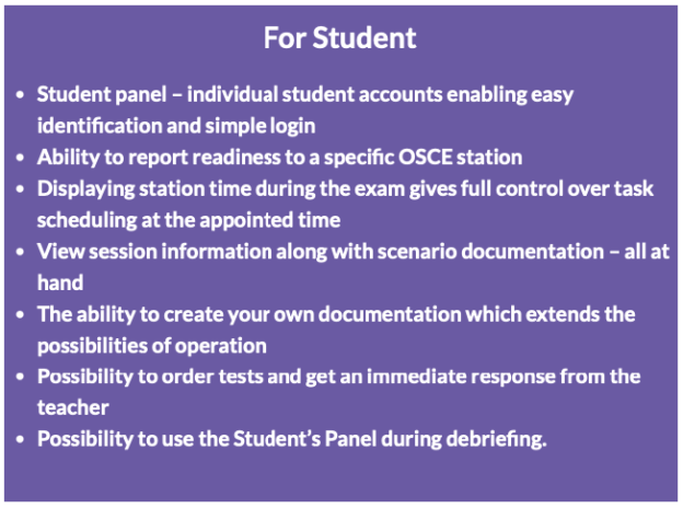 Medcam for students